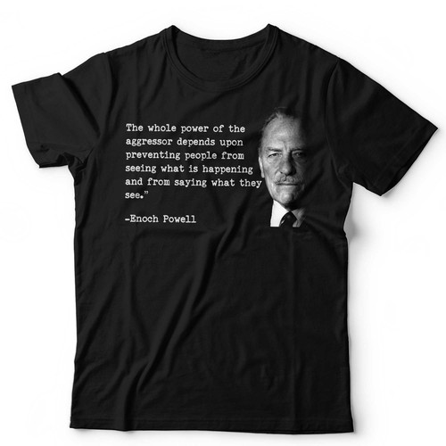 Protest shirt enoch powell - protest, t
